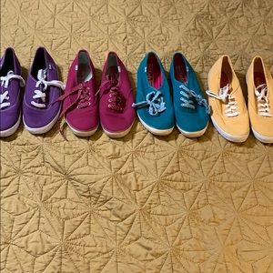4 pairs Size 8 Keds